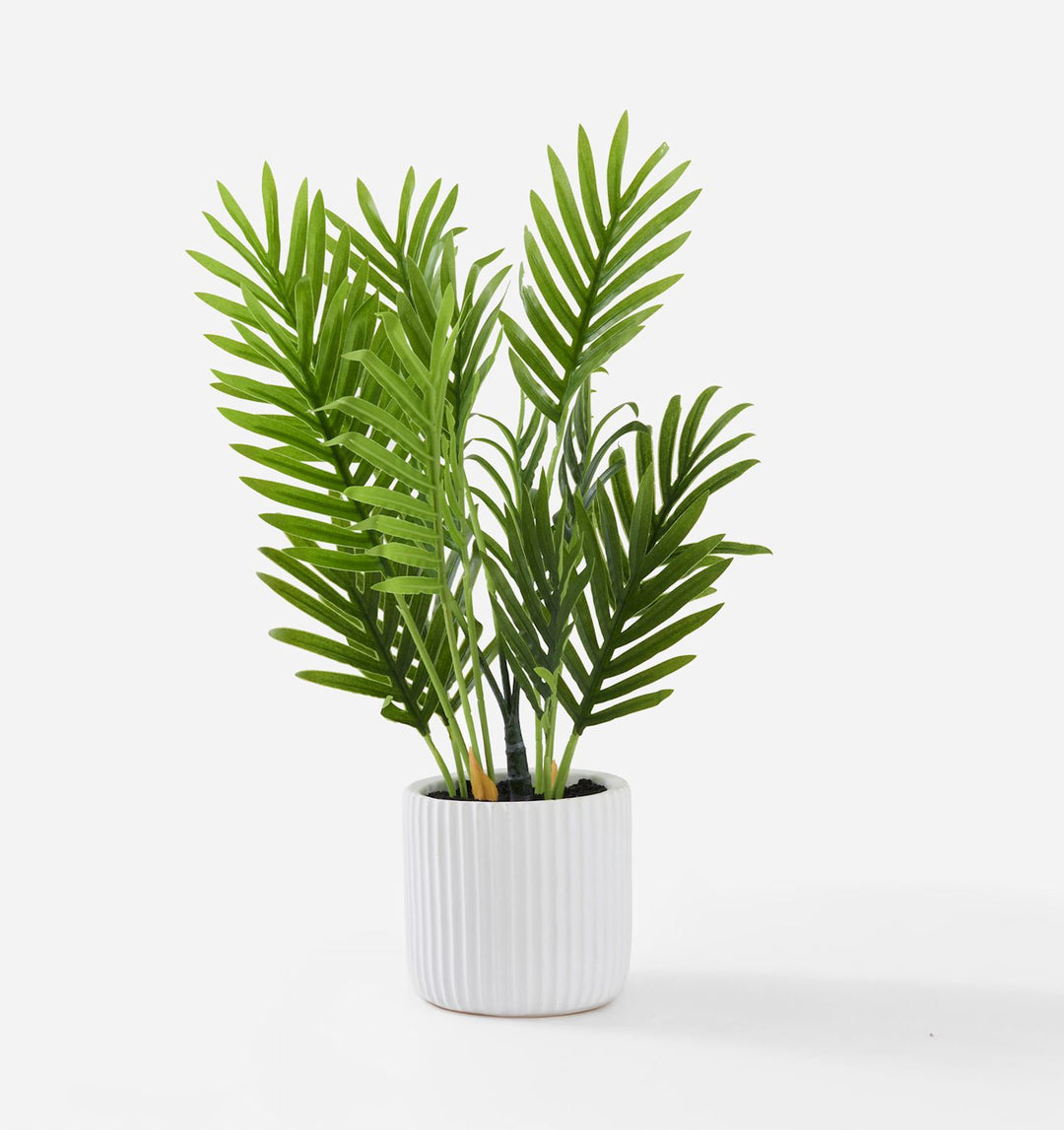 LIFE-LIKE PALM POTTED PLANT