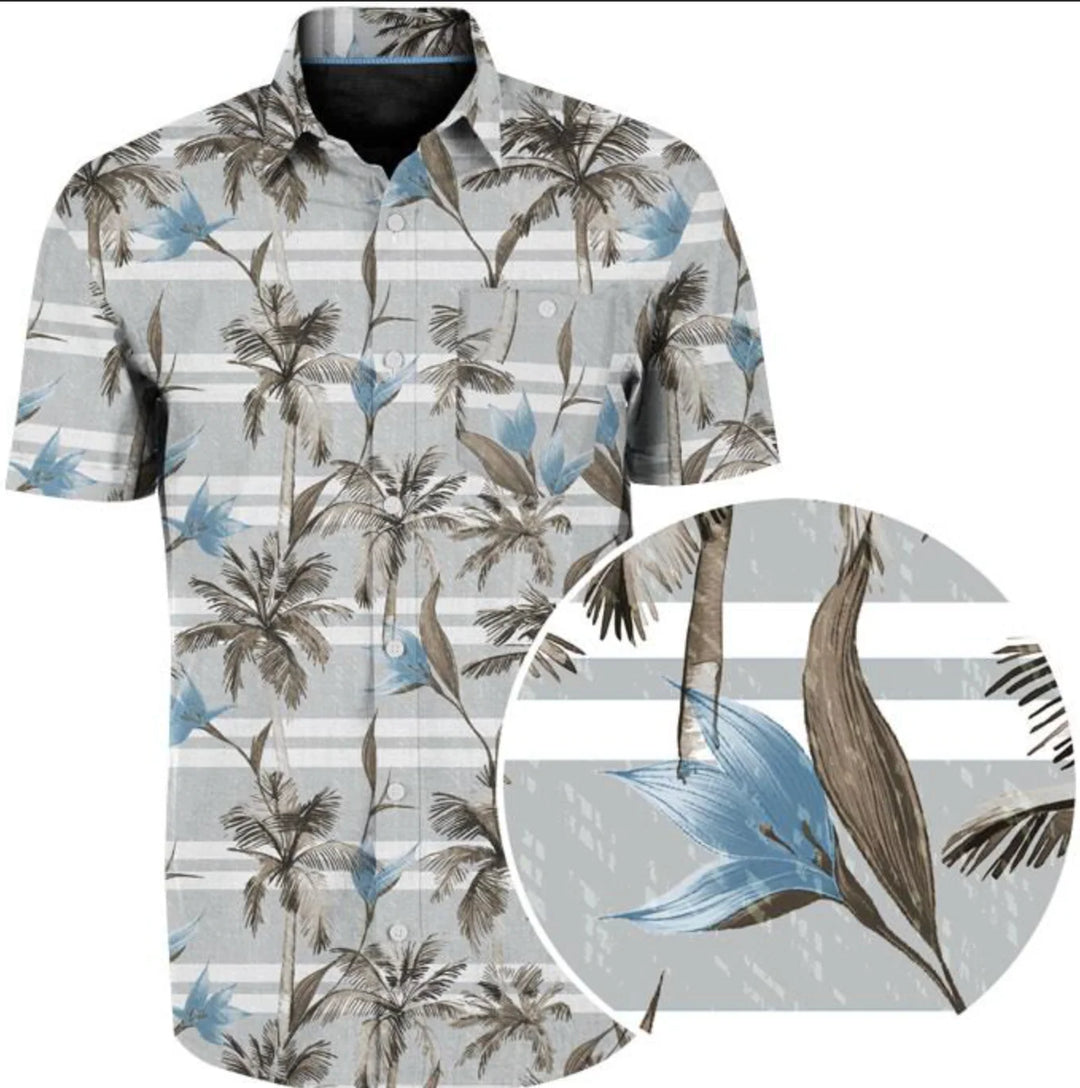 4 WAY STRETCH SHIRT "PALM MOUNTAIN"
