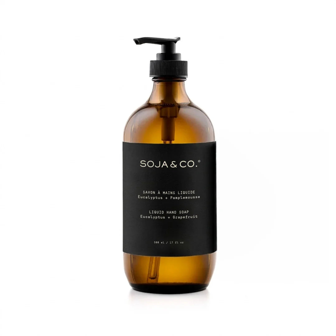 LIQUID HAND SOAP - EUCALYPTUS + GRAPEFRUIT 500ML
