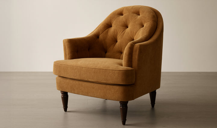 PANDORA ACCENT CHAIR PERFORMANCE FABRIC "GINGER"