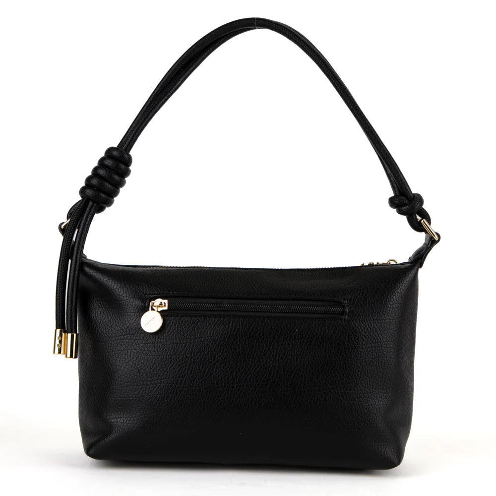 RIONA PANDORA KNOTTED BAG "BLACK"