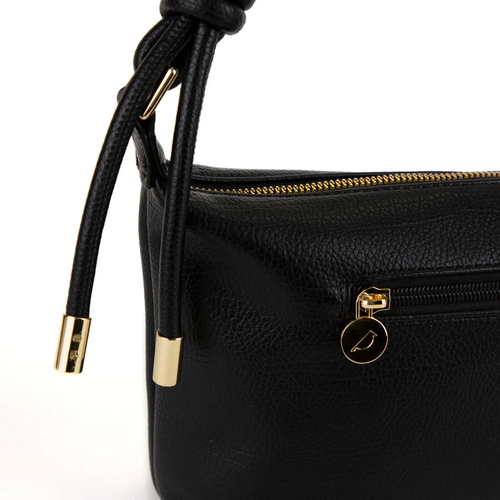 RIONA PANDORA KNOTTED BAG "BLACK"