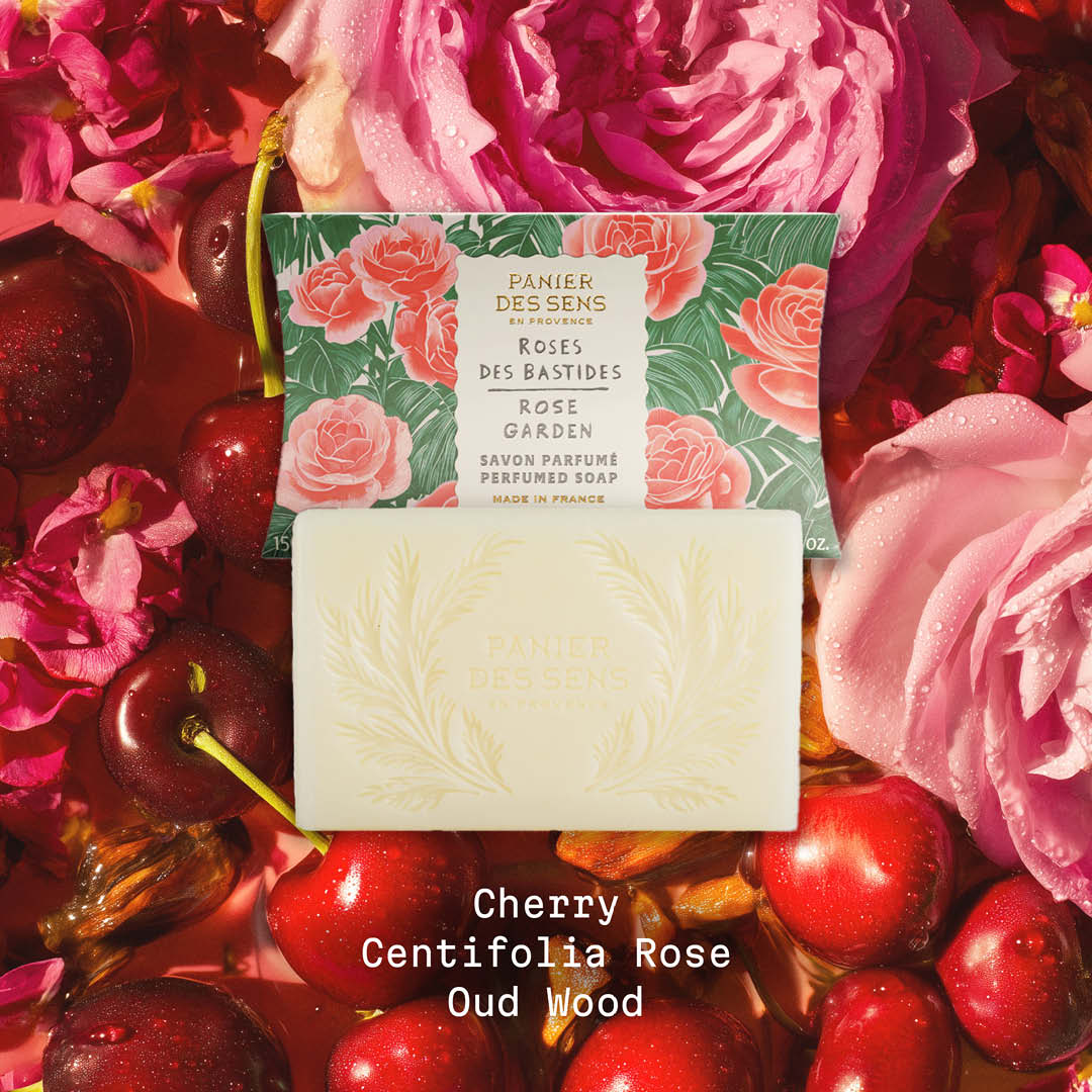 PANIER DES SENS -ROSE GARDEN SOAP 150g
