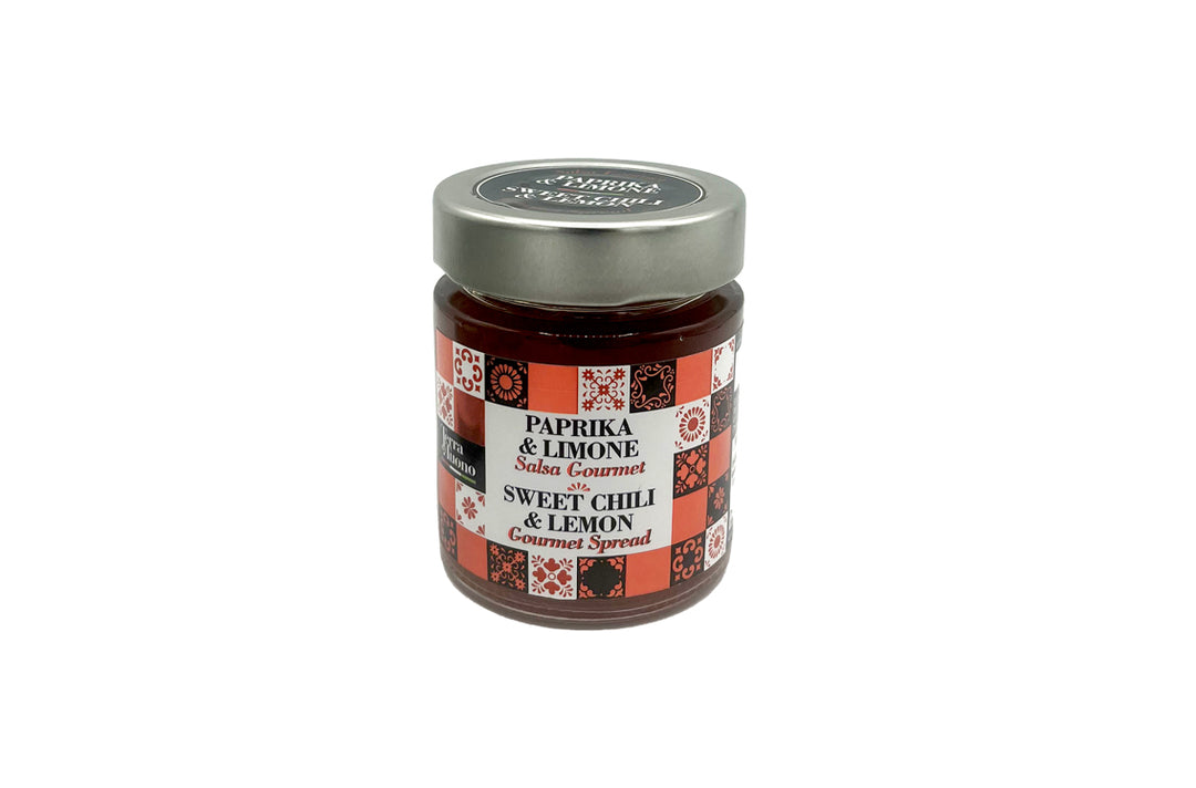 SWEET CHILI AND LEMON GOURMET SPREAD 150G
