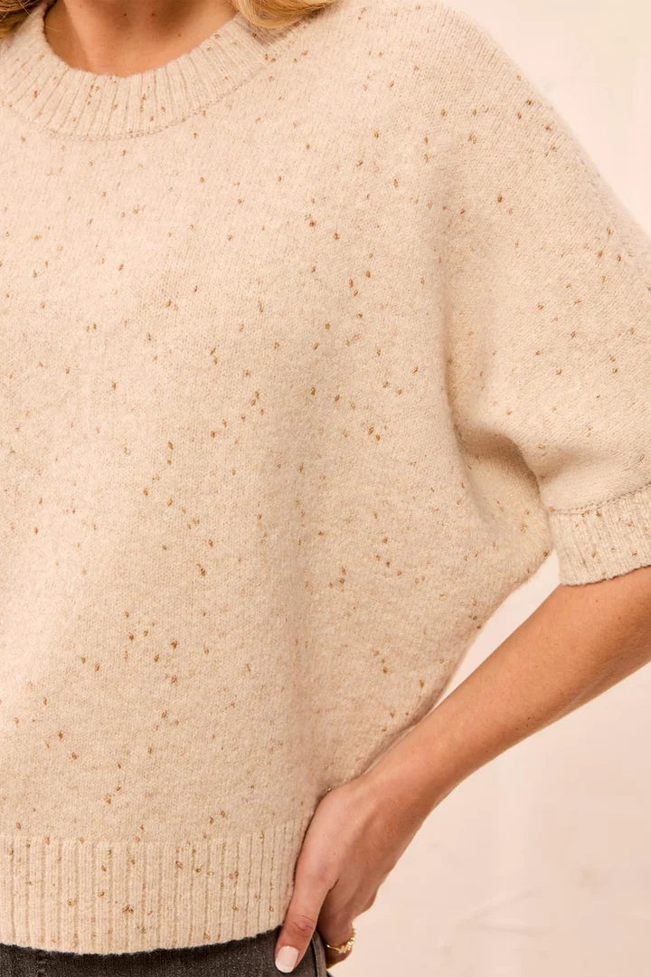 LOFTY EXTENDED SLEEVE SWEATER "PASHMINA"