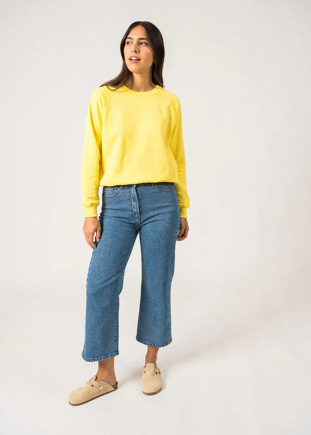 PATSY SWEATSHIRT "ACIDE/BLANC/ACIDULE"