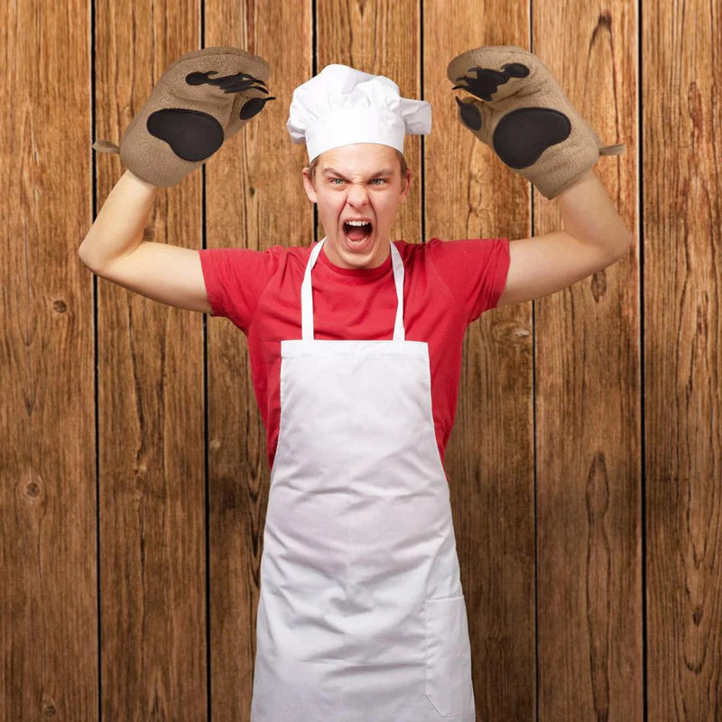 BEAR HANDS - OVEN MITTS