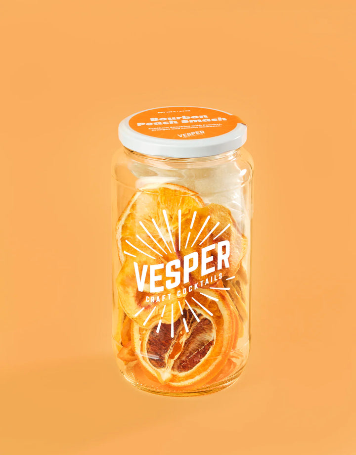 VESPER CRAFT COCKTAILS BOURBON PEACH SMASH