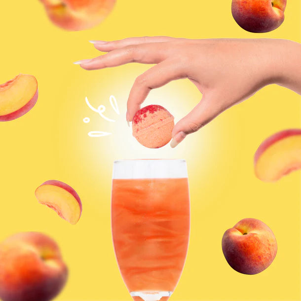 COCKTAIL BOMB SHOP Bombe à cocktail violette - Peach Bellini