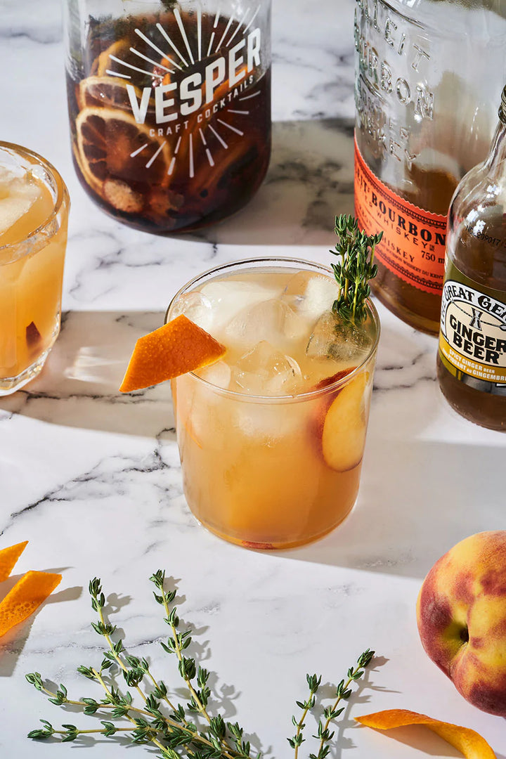 VESPER CRAFT COCKTAILS BOURBON PEACH SMASH