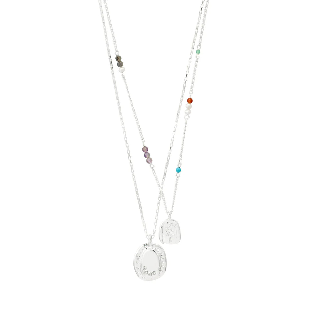 ICI COLLIER ARGENT PLAQUÉ