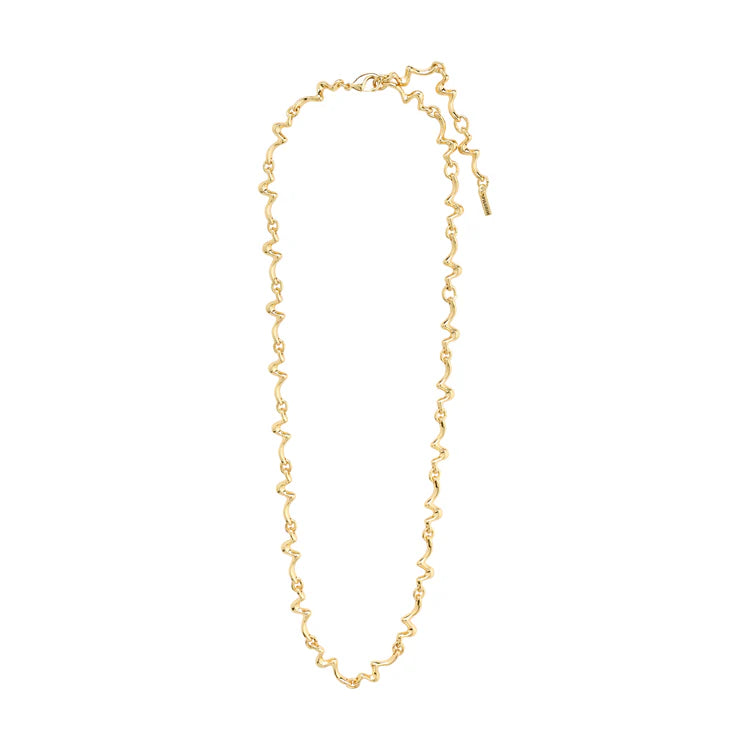 PENELOPE RECYCLED NECKLACE GOLD-PLATED