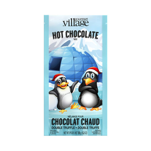 PENGUIN DESIGNED DOUBLE TRUFFLE HOT CHOCOLATE