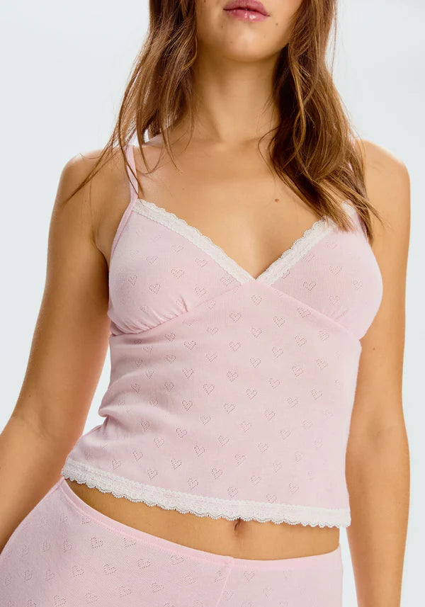 CHERISH CAMI "PETAL PINK"