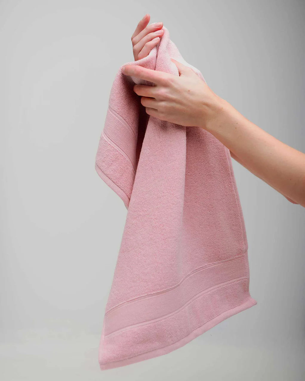 CLASSIC HAND TOWEL - PETAL PINK (2 PACK)