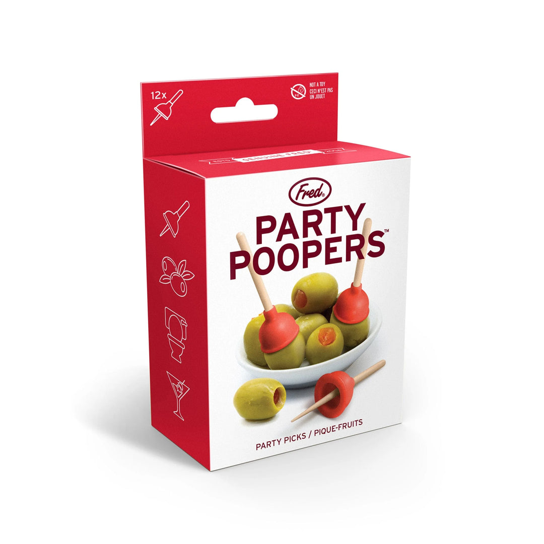 PARTY POOPERS - REUSABLE COCKTAIL PICKS