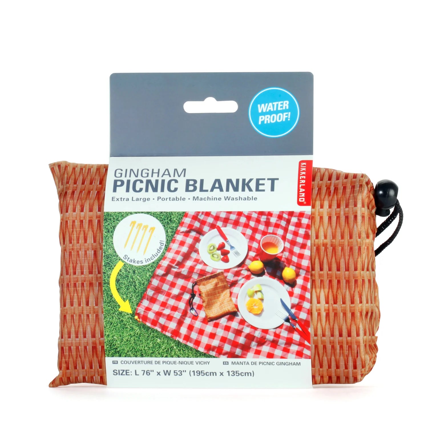 GINGHAM PICNIC BLANKET