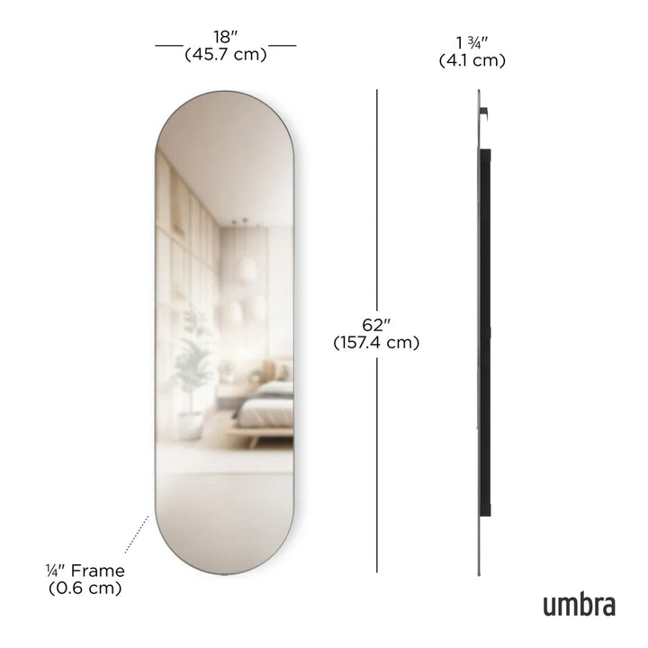 HUBBA PILL MIRROR 62X18&