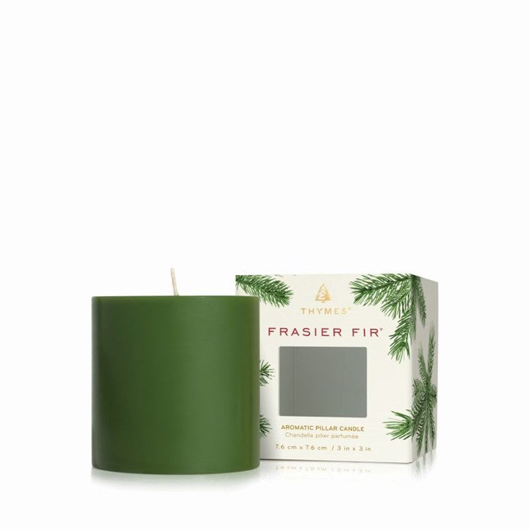 FRASIER FIR 3X3 PILLAR CANDLE