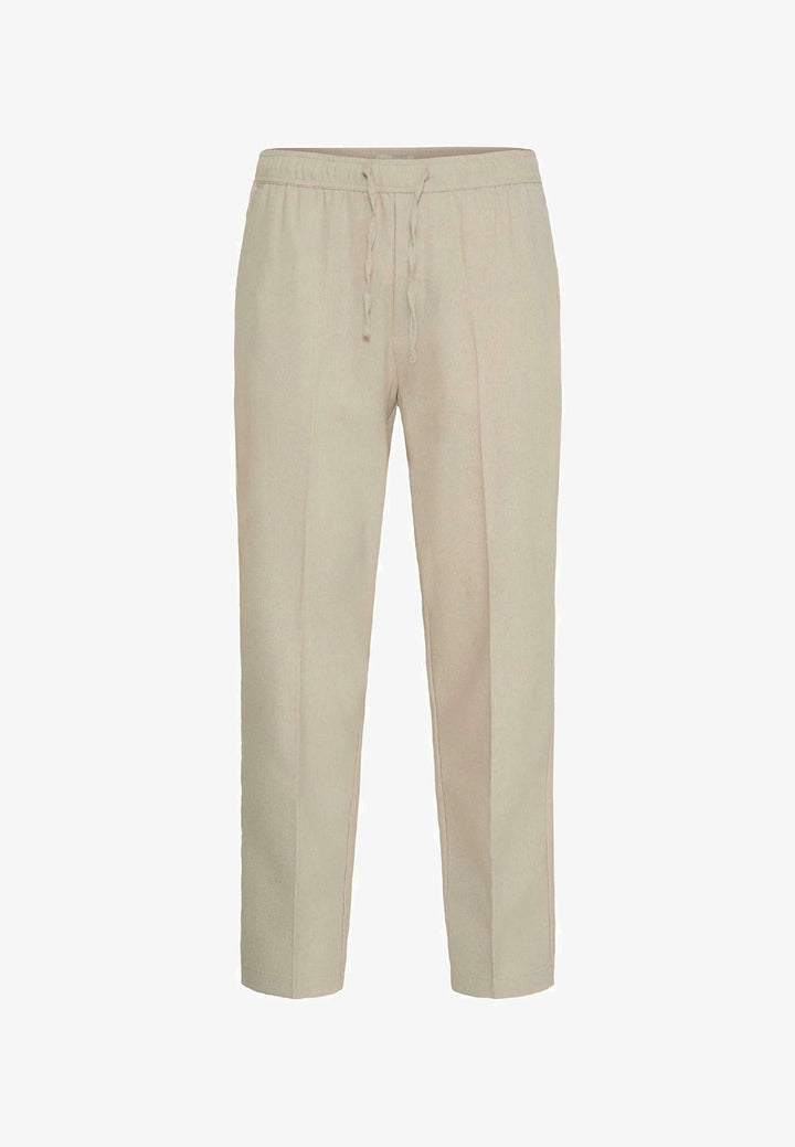 CFPILOU LINEN MIX PANTS "ISLAND FOSSIL"