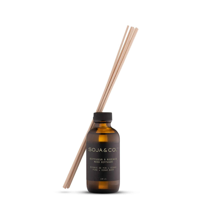 REED DIFFUSER - PINE + CEDAR BARK 120ML