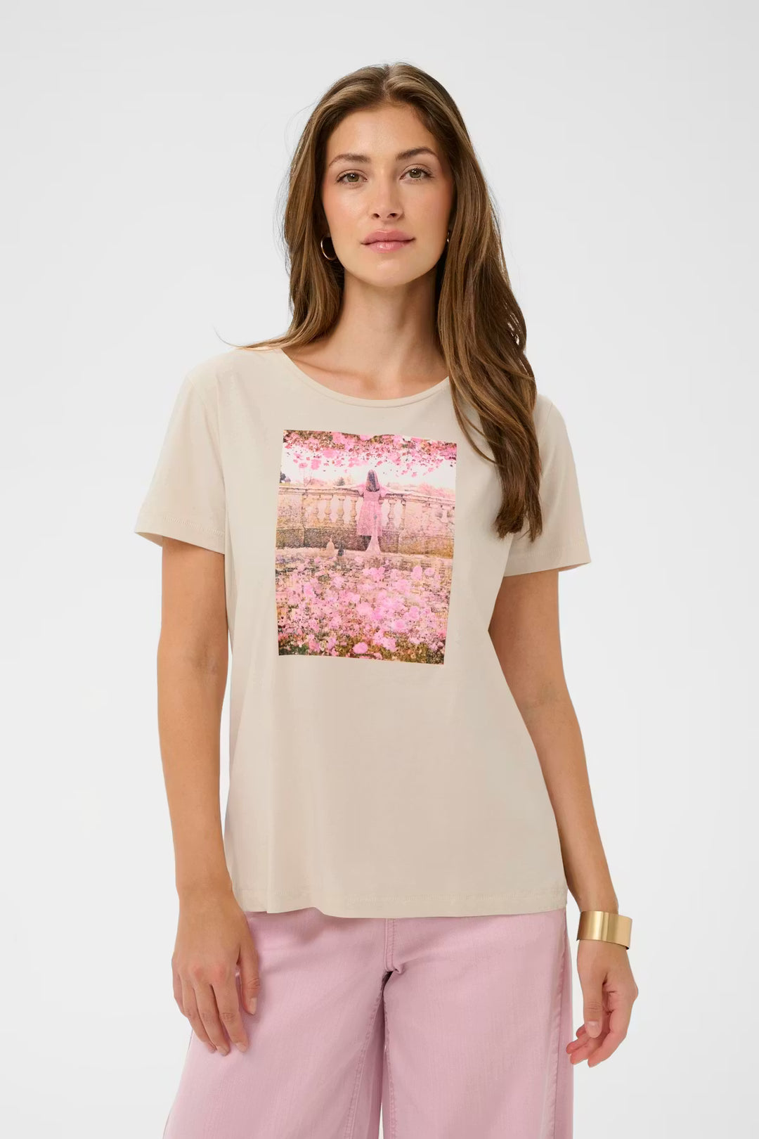 CRJOLIY T-SHIRT "PINK NECTAR PARIS"