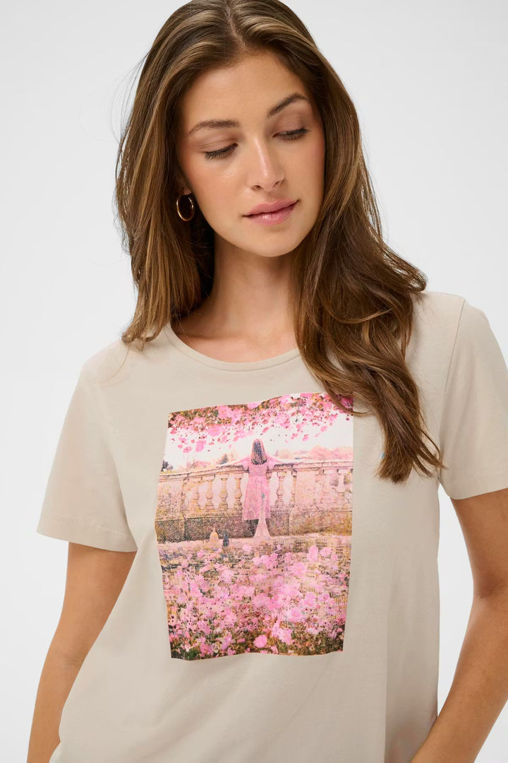 CRJOLIY T-SHIRT "PINK NECTAR PARIS"