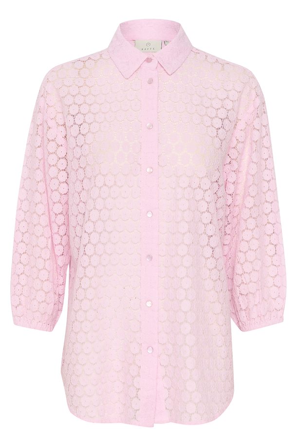 KALOREN SHIRT - CHALK/PINK MIST