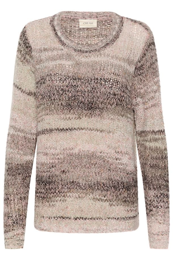 CRLILA KNIT PULLOVER - PINK CASTLEROCK MULTI