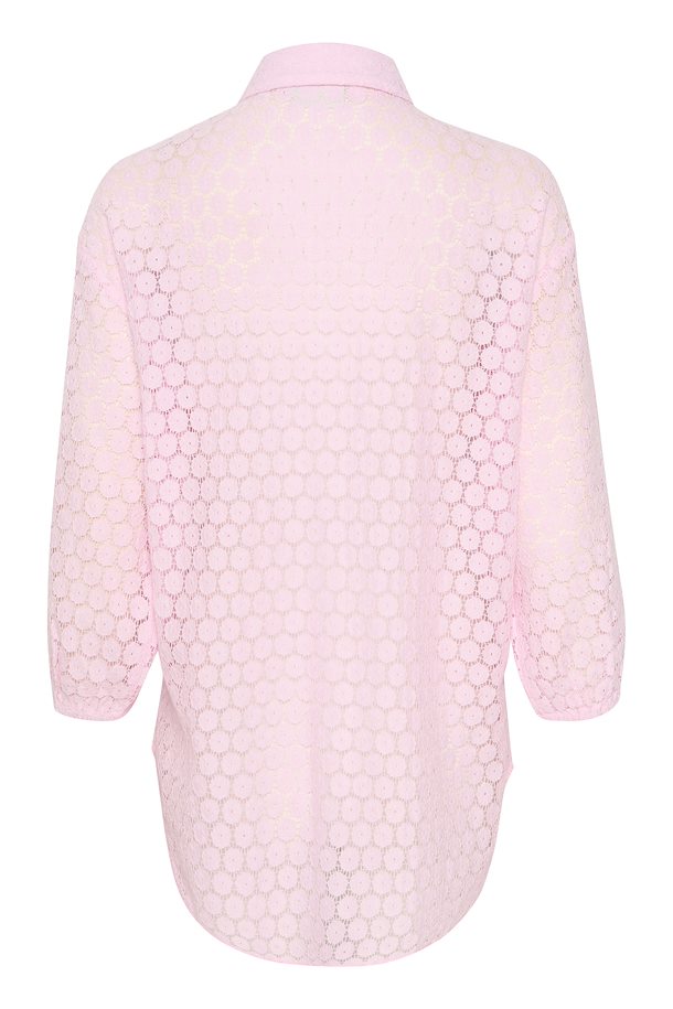 KALOREN SHIRT - CHALK/PINK MIST