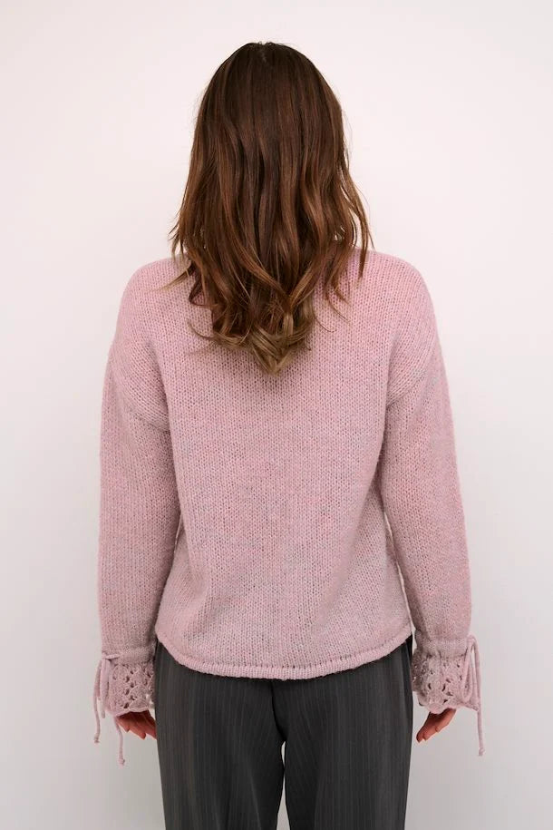 CRNISO KNIT PULLOVER - DAWN PINK