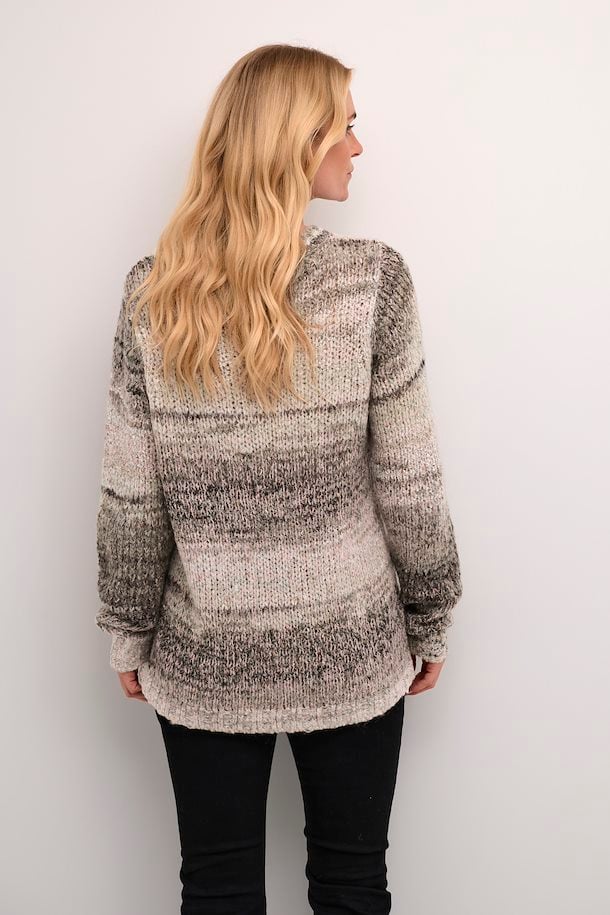 CRLILA KNIT PULLOVER - PINK CASTLEROCK MULTI