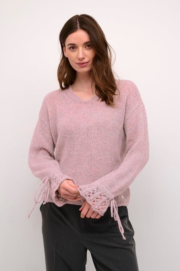 CRNISO KNIT PULLOVER - DAWN PINK