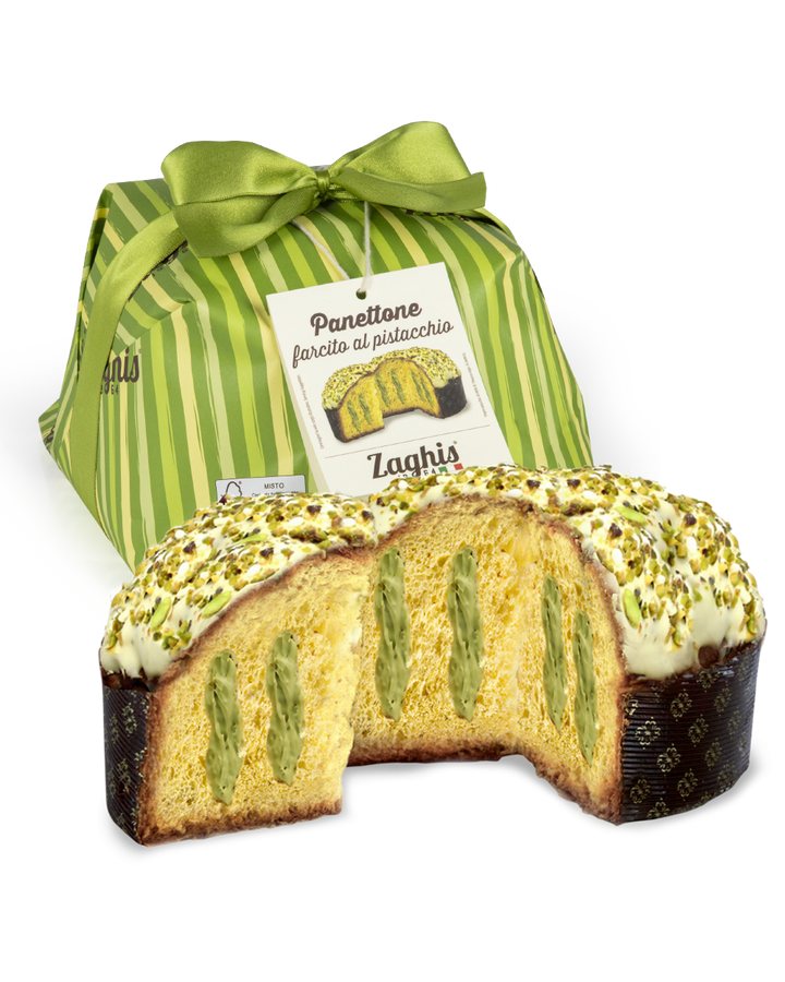 PISTACHIO CREAM PANNETONE 800G