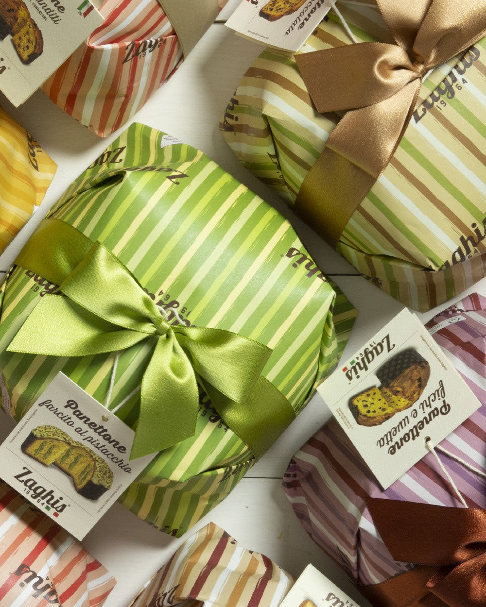 PISTACHIO CREAM PANNETONE 800G