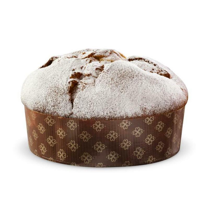 HAND-WRAPPED PANETTONE WITH DARK CHOCOLATE & PISTACHIO CREAM 750G