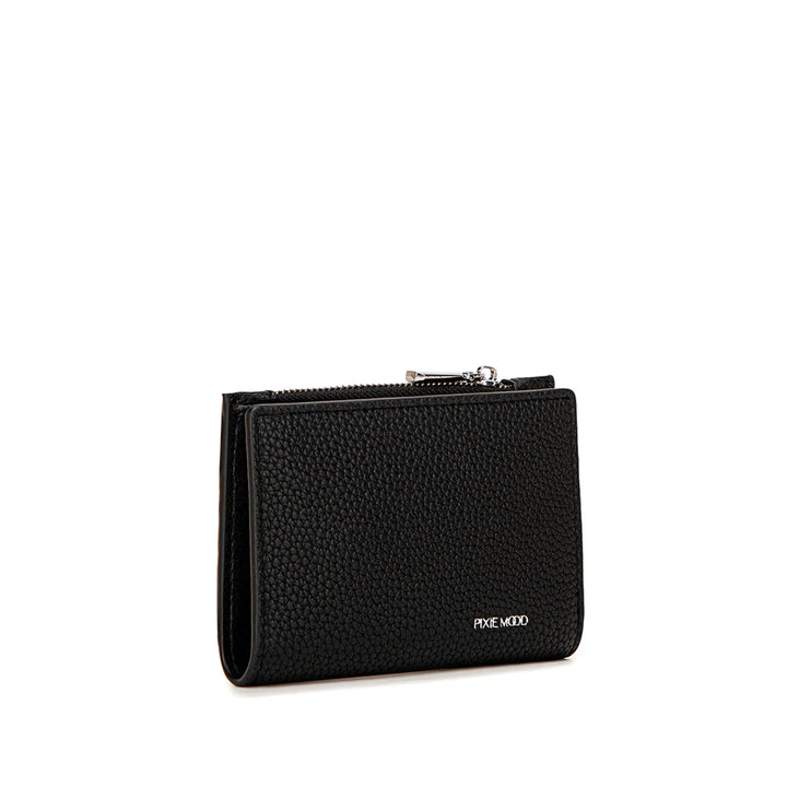 PIXIE MOOD AIKO WALLET - BLACK PEBBLED