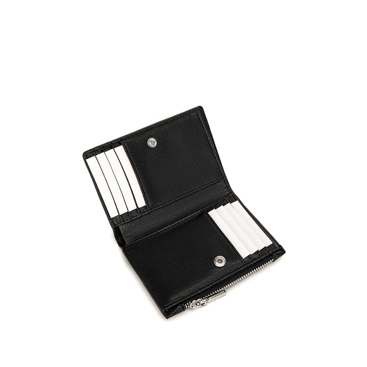 PIXIE MOOD AIKO WALLET - BLACK PEBBLED