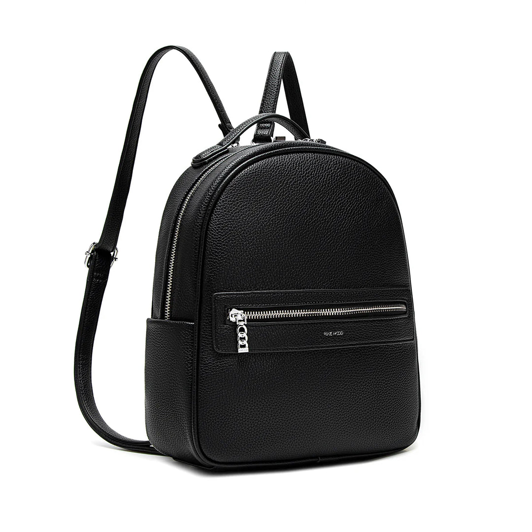 PIXIE MOOD HANNAH BACKPACK - BLACK PEBBLED