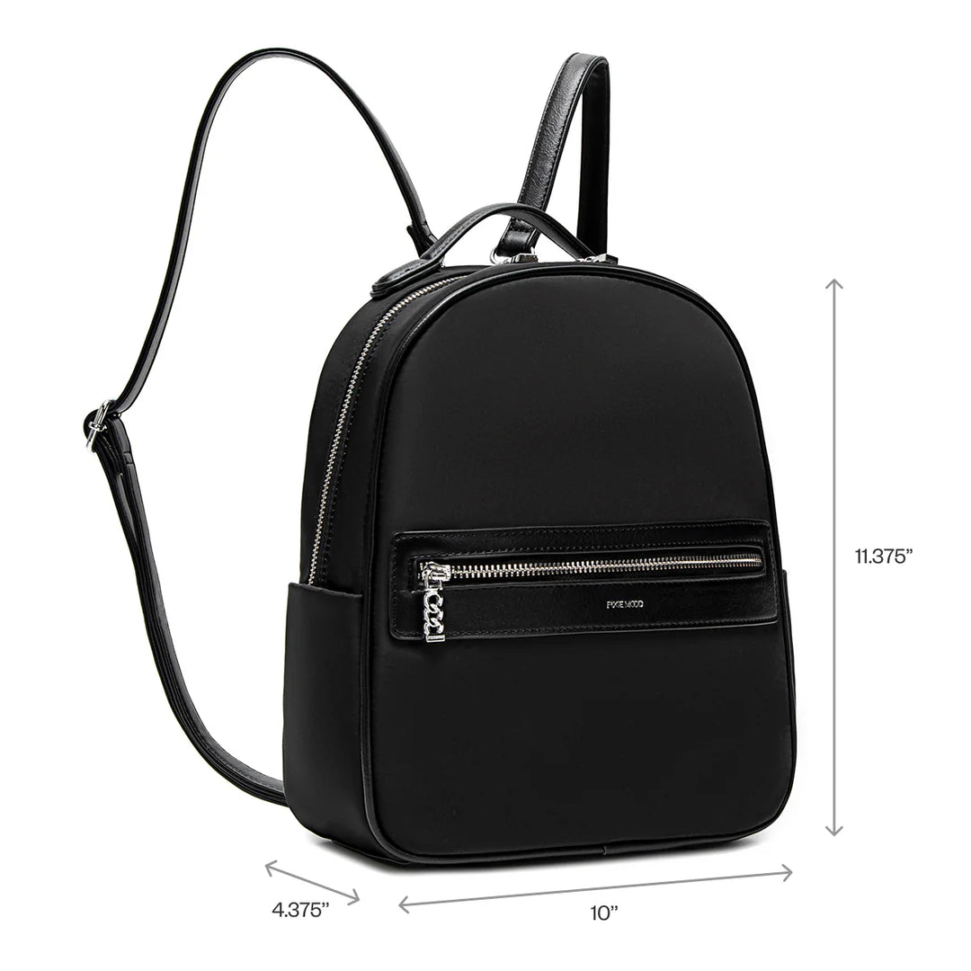 PIXIE MOOD HANNAH BACKPACK - BLACK PEBBLED