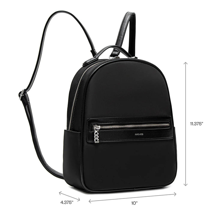 PIXIE MOOD HANNAH BACKPACK - BLACK PEBBLED