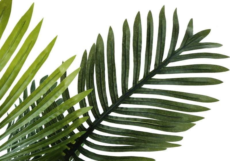 TALL ARTIFICIAL POTTED PALM "GREEN/NATURAL" 24"