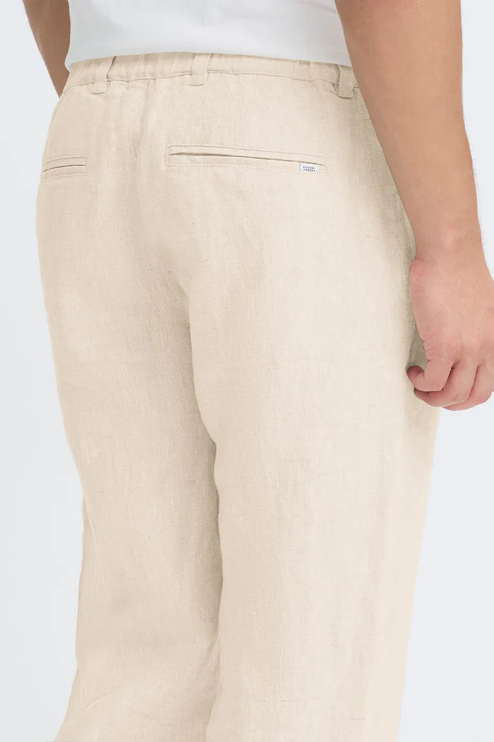 CFPANDRUP LINEN PANTS "PLAZA TAUPE"