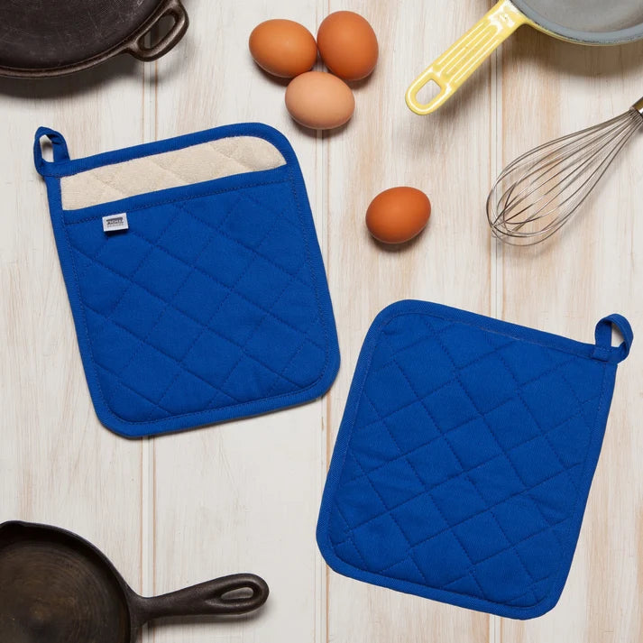 SUPERIOR POCKET POT HOLDER - ROYAL BLUE