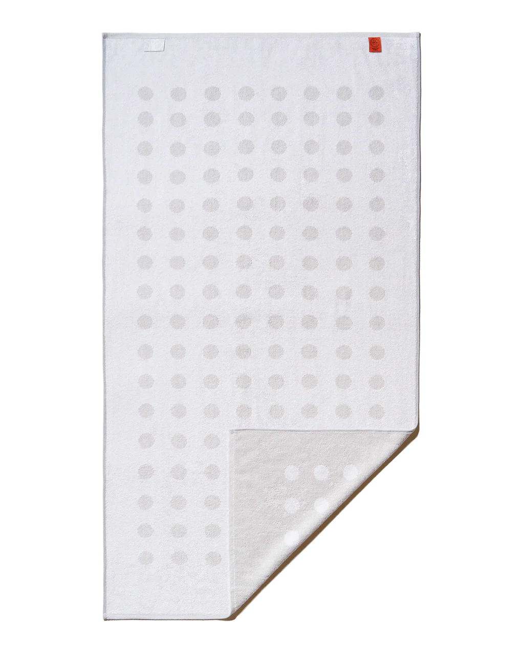 CLASSIC STRETCH TOWEL "POLKA DOT" - CERAMIC CLAY/WORKSHOP WHITE