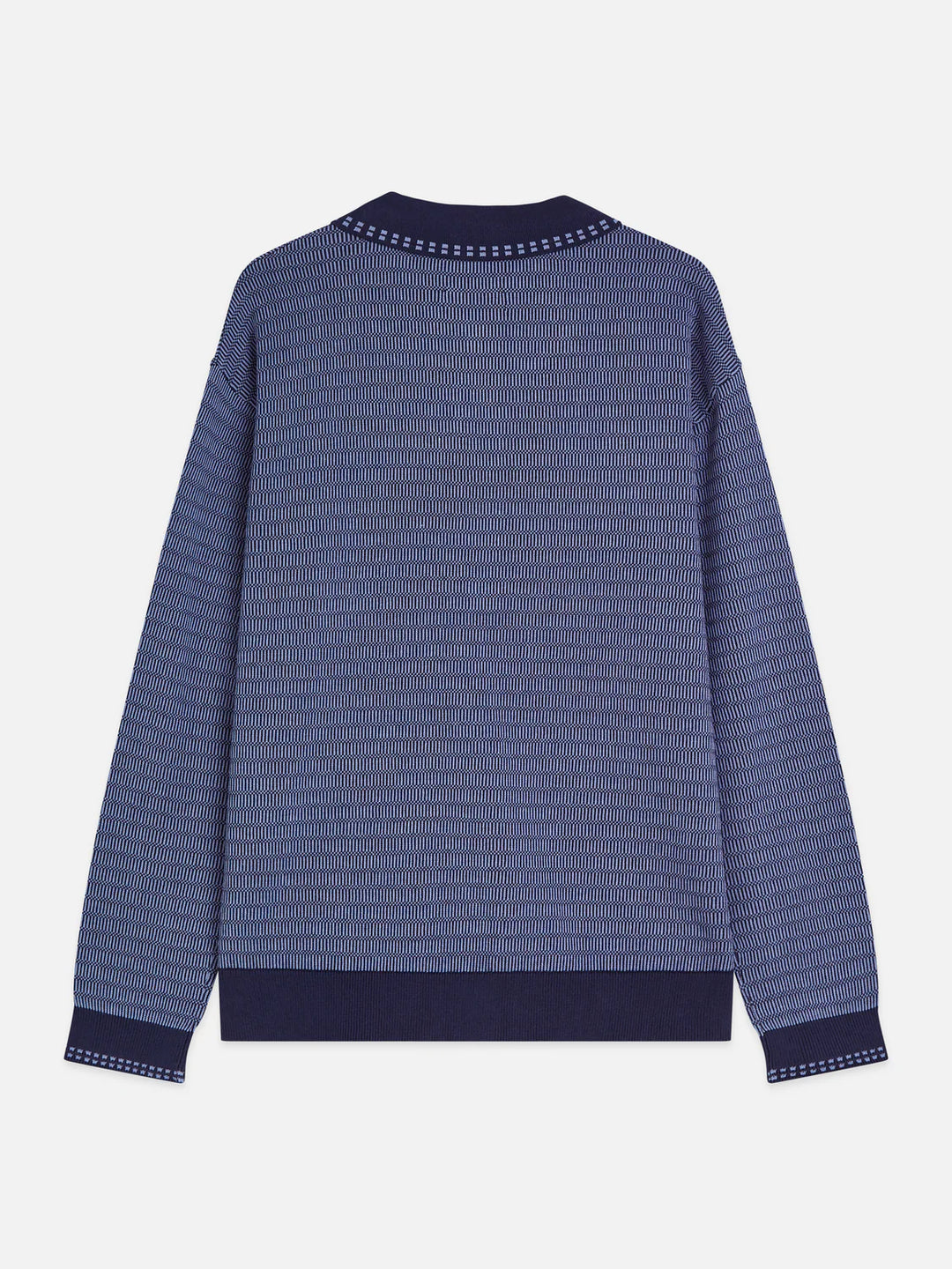 POLO DROPPED SHOULDER CARDIGAN "PAGEANT BLUE"