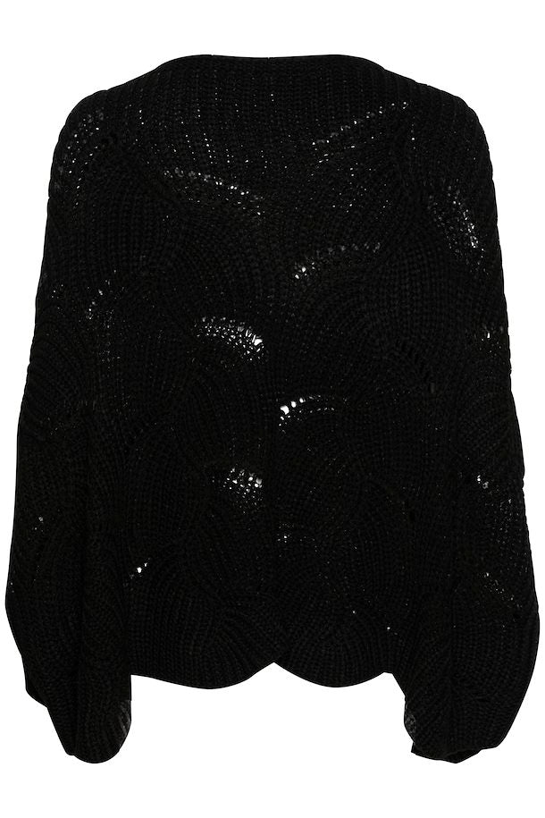 CRMISTLETOE PONCHO "PITCH BLACK"