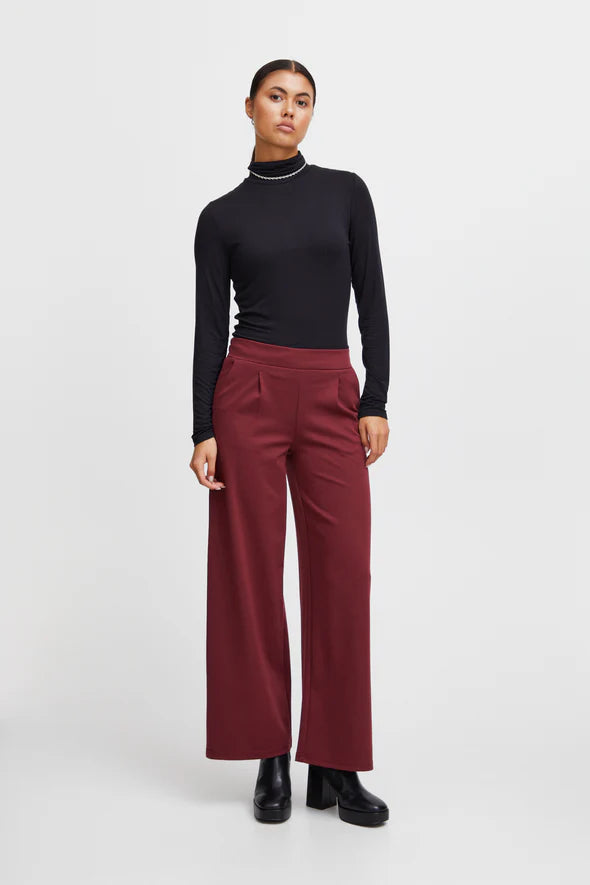 IHKATE LONG WIDE TROUSERS "PORT ROYALE"
