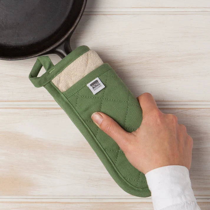 SUPERIOR POCKET POT HOLDER - ELM GREEN