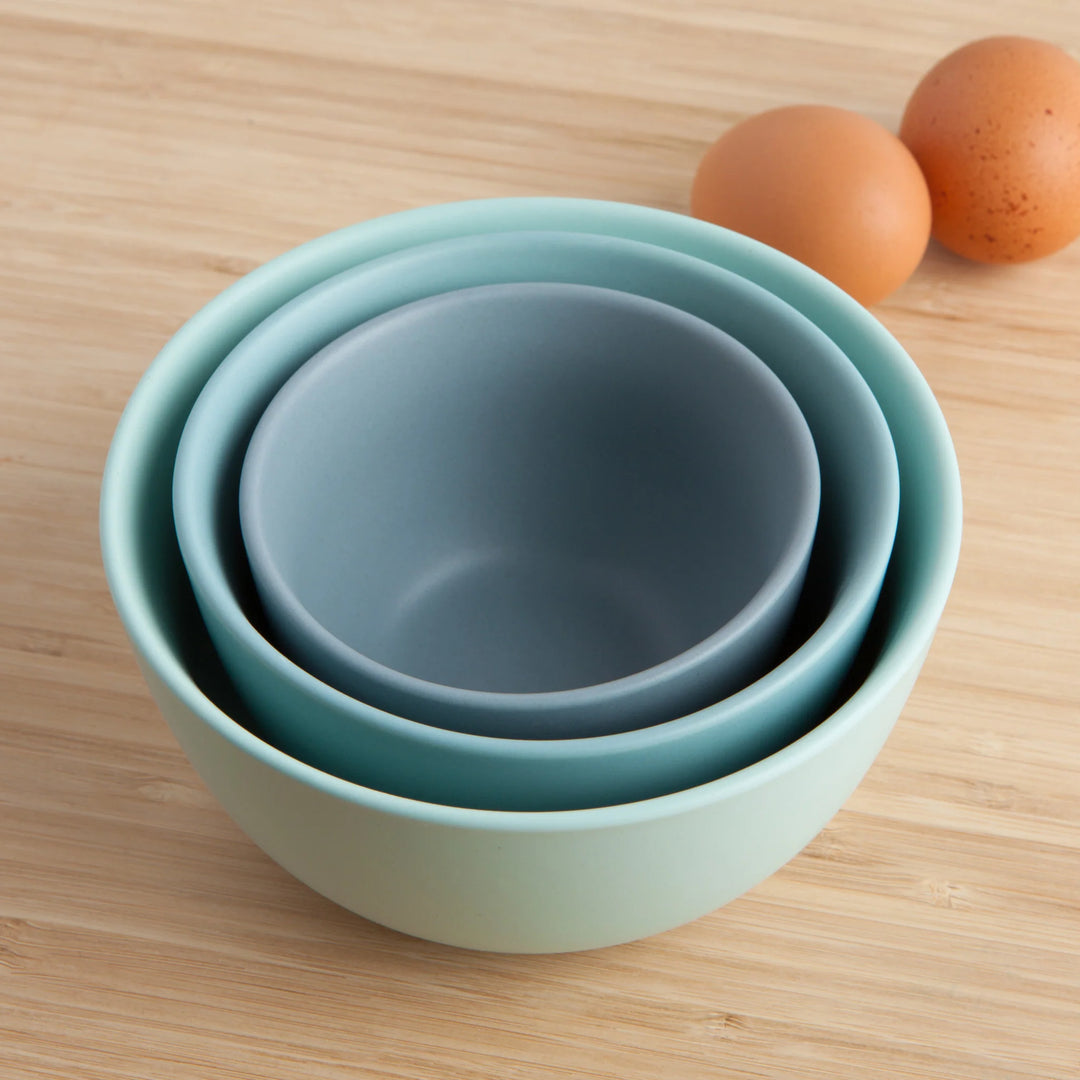 ROBINS EGG PREP BOWLS - SET OF 3